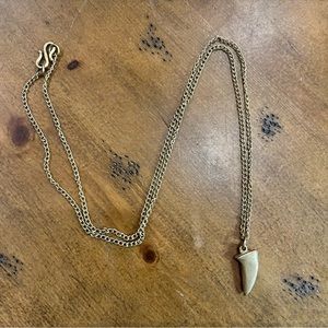 shark tooth necklace